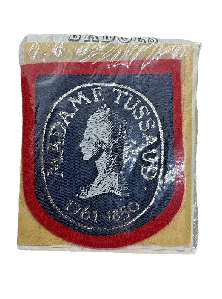 Vintage Souvenir Patch: Madame Tussaud