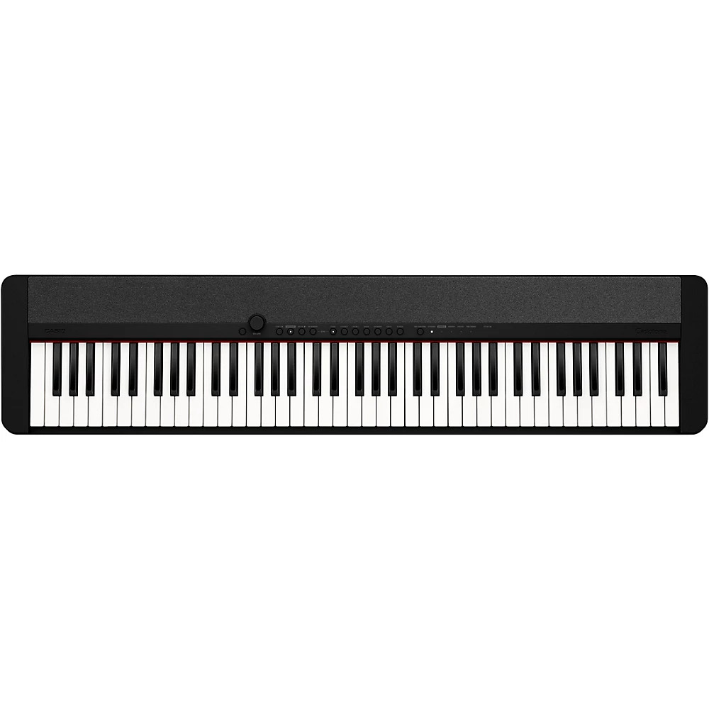 Casio CT-S1 76 Portable Keyboard Essentials Bundle Black