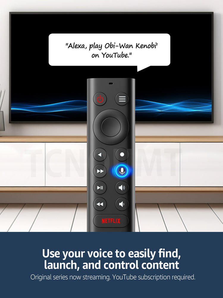 P3700 Voice Remote Control For Nvidia Shield TV New Version, Automatic Backlight