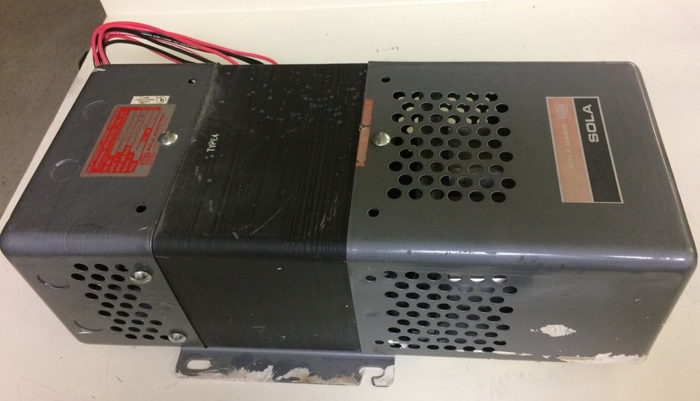 SOLA Constant Voltage Transformer Harmonic Neutralizer Type CVS