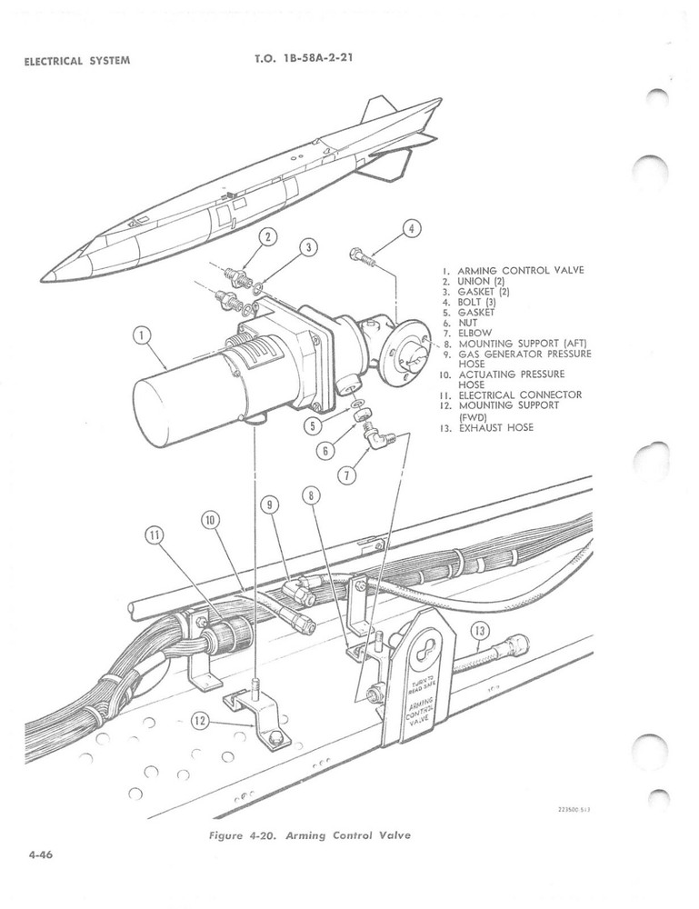 B-58 Two-Component Pod (BLU-2/B) Maintenance Air Force Manual Flight Manual -CD