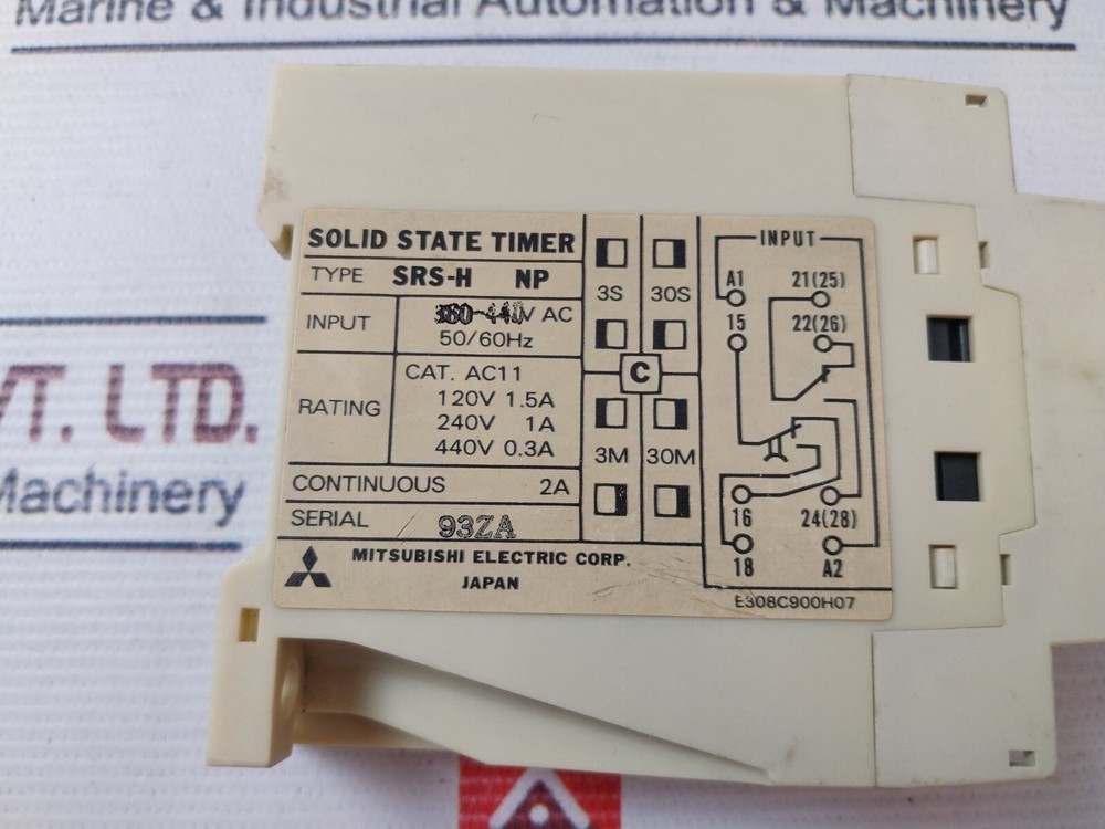 MITSUBISHI ELECTRIC SRS-H NP Solid State Timer