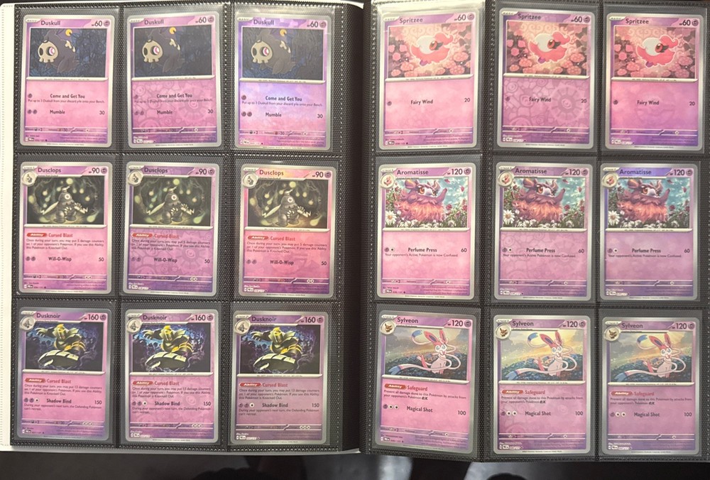 Prismatic Evolutions Complete Base Set, Reverse Holos, Pokeballs & Full Arts