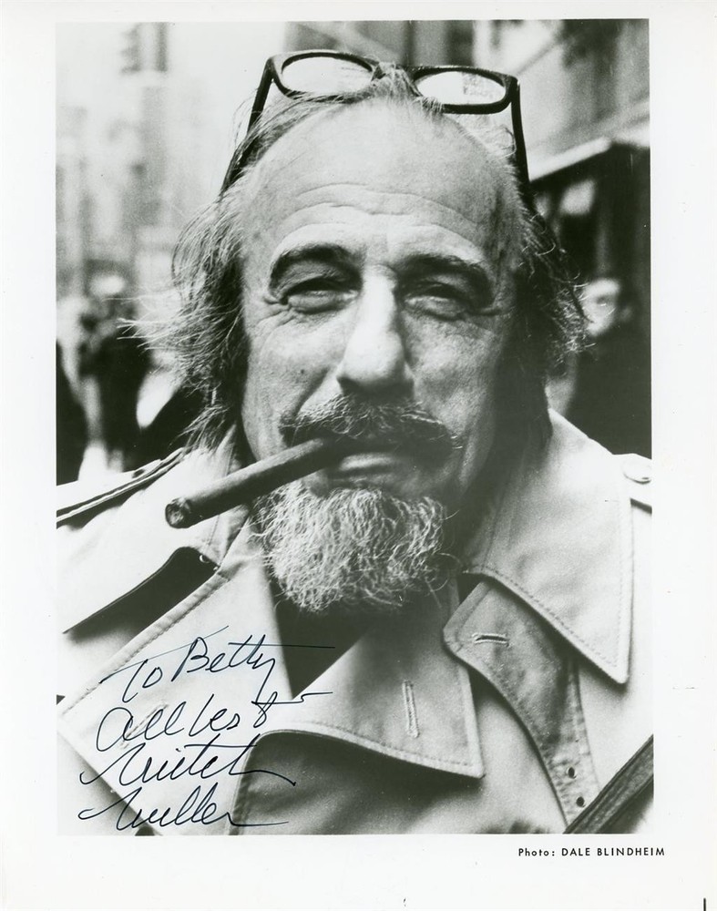 Mitch Miller- Signed B&W Photograph