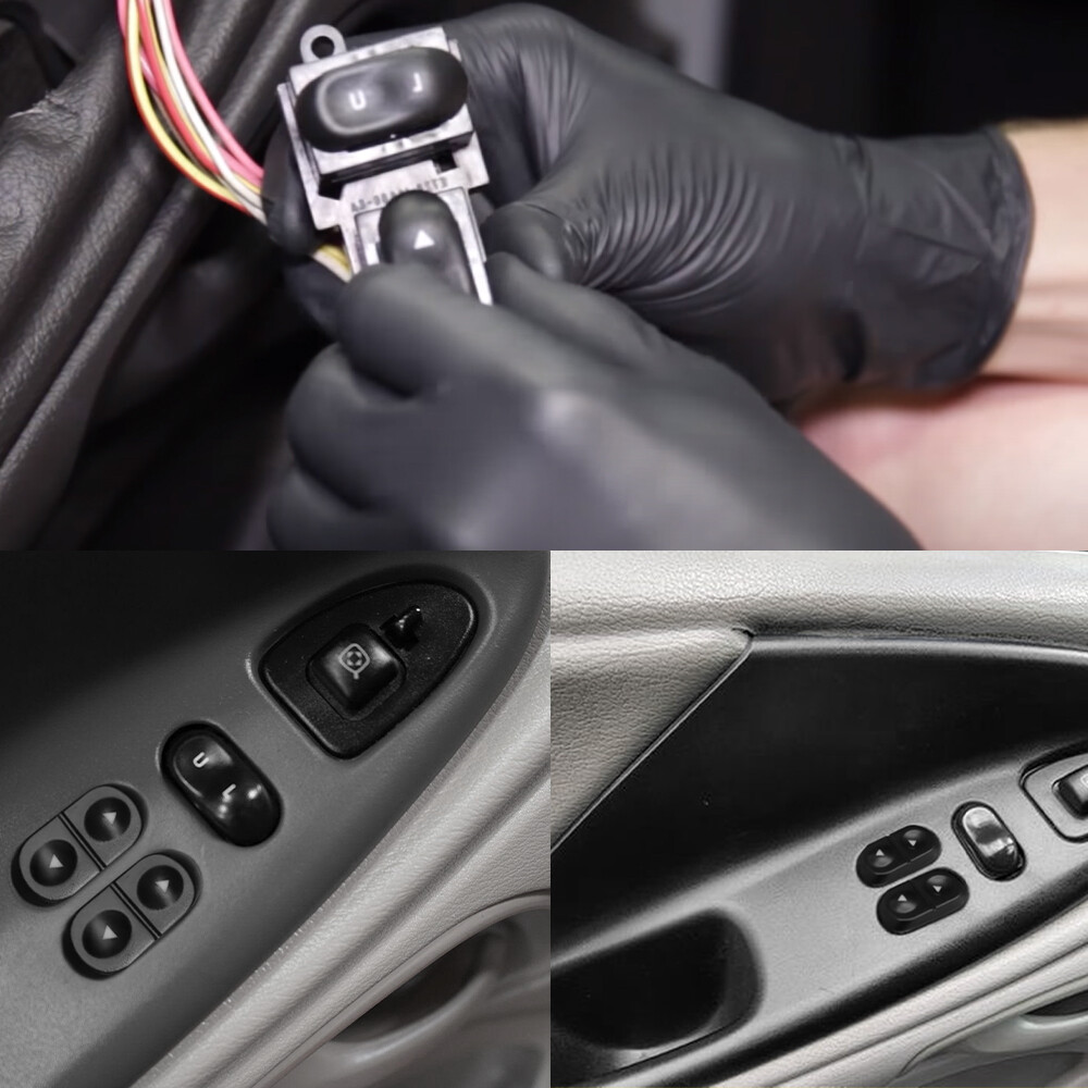 FOR 94-04 MUSTANG PASSENGER or DRIVER SIDE MASTER POWER WINDOW CONTROL SWITCH