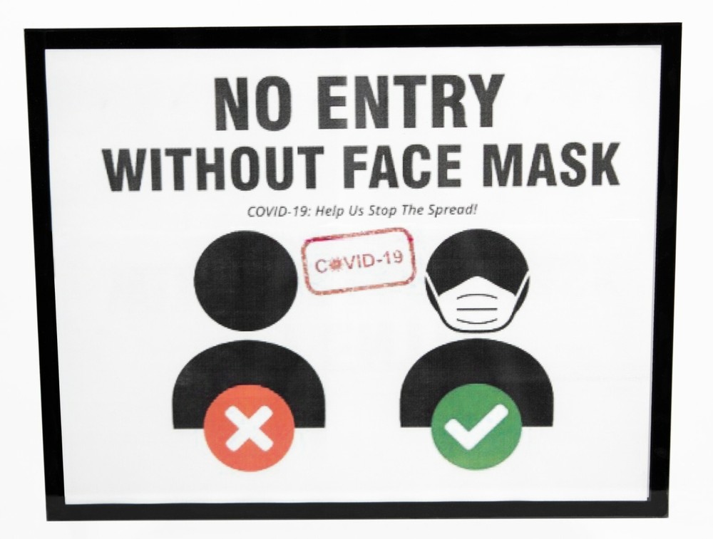 Audio-Visual Direct Reusable Document and Sign Holder, Set of 2
