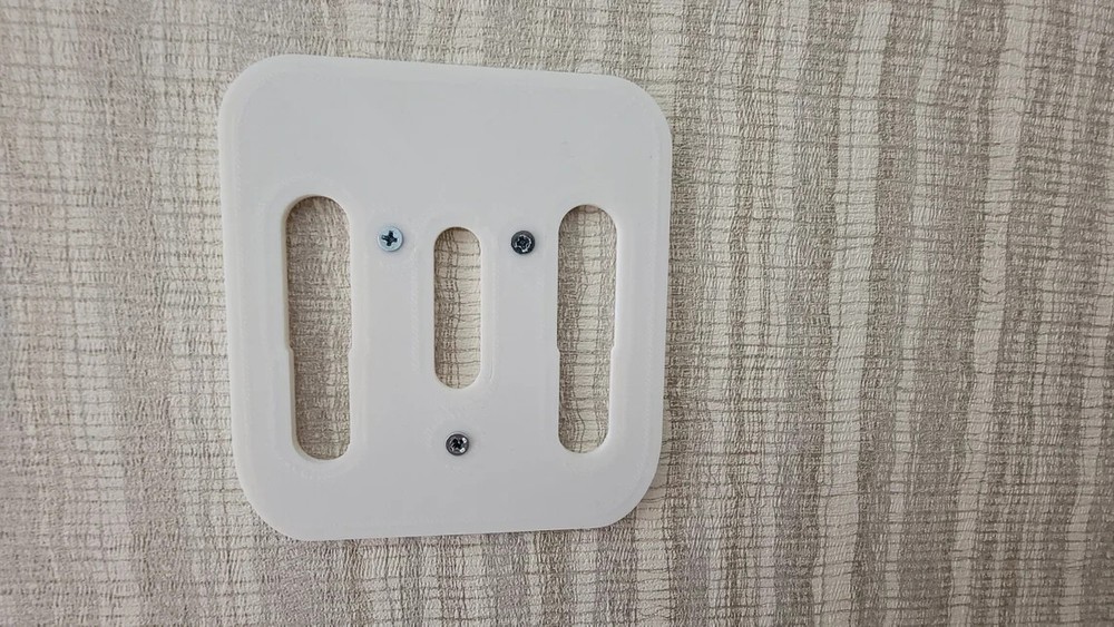 V1 Mounting Plate for Ring Alarm Keypad 3D Printed