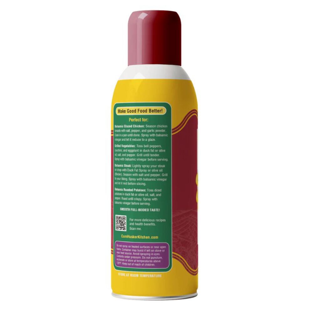 Cornhusker Kitchen Spray Bundle | Duck Fat, Beef Tallow & Balsamic Vinegar | Cor