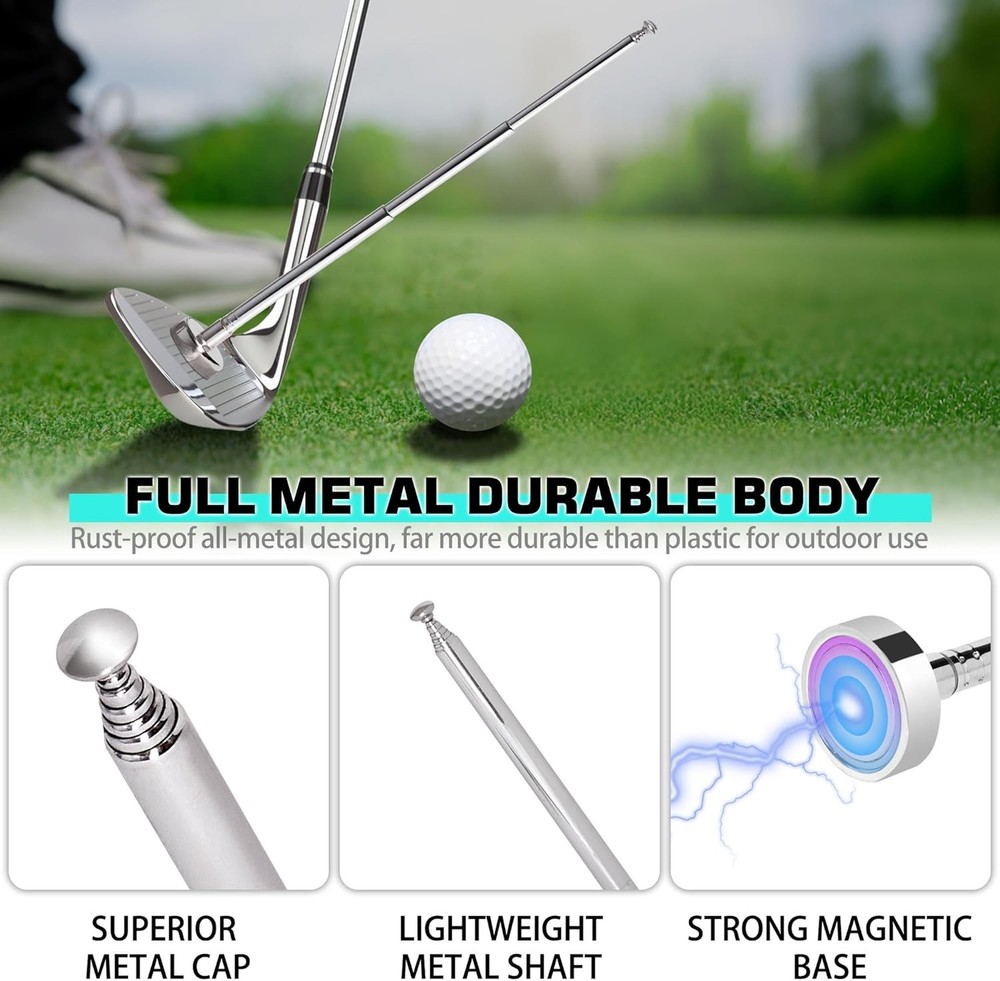 Golf Alignment Sticks 7 Length Adjustments