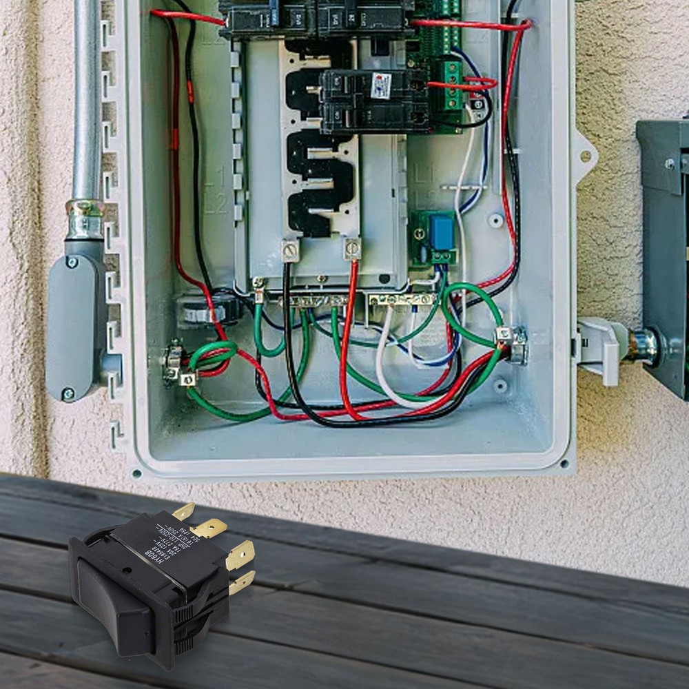 HY60B Robust Rocker Switch Designed to Handle Strong Power Loads Efficiently