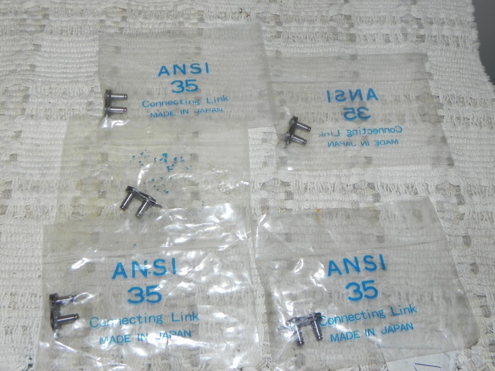 5) ANSI 35 Chain Connecting link/ Master Link #35