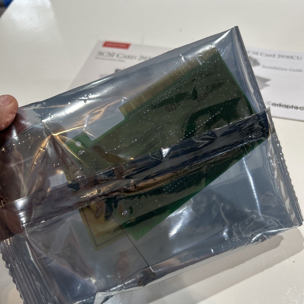 Adaptec AHA-2930CU SCSI Controller Card Installation Disc & Manual