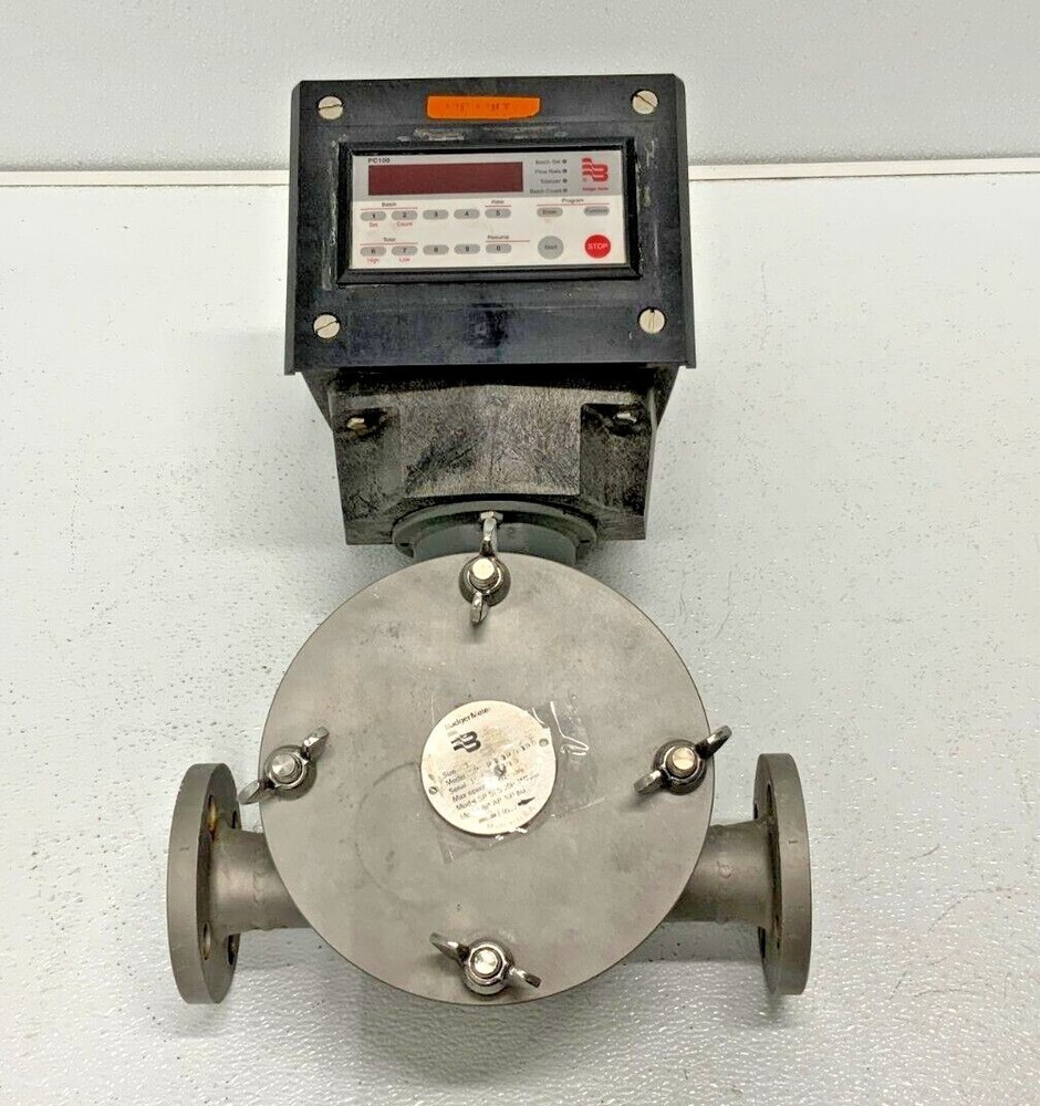 Badger Flow Meter PC100 Electromagnetic Flanged 1" SP-FT1 Ultrasonic A9B