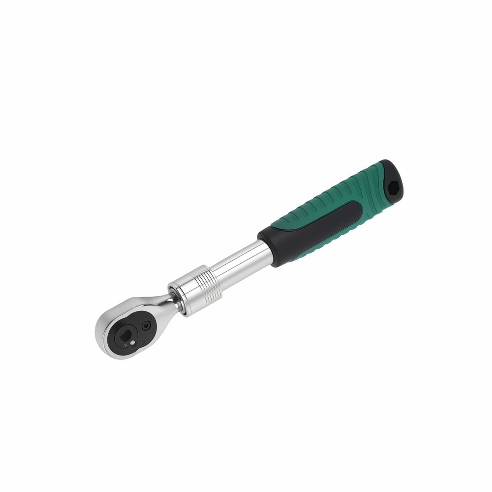 Professional Socket Wrench Set 3PC Extendable Handle 72-Tooth Mechanic Tools