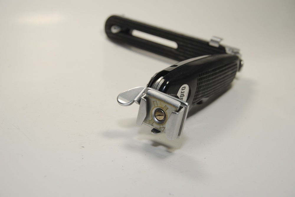 Capro Folding Adjustable Head Camera Flash Bracket - Made in Japan
