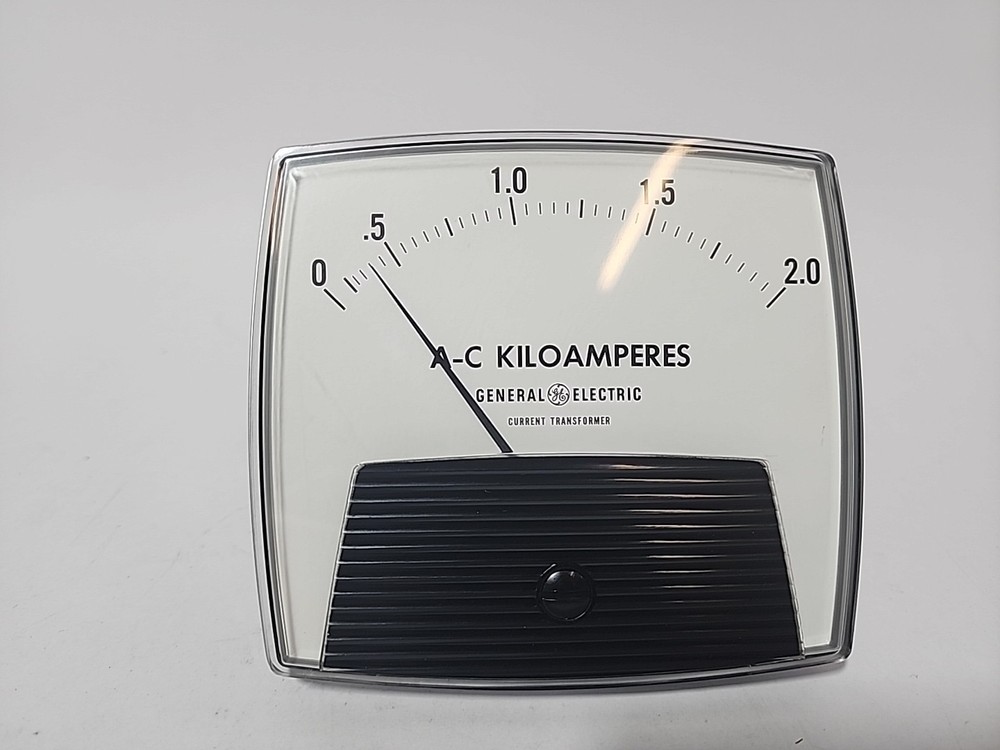 AC-Kiloamps Panel METER 0 - 2, The Big Look