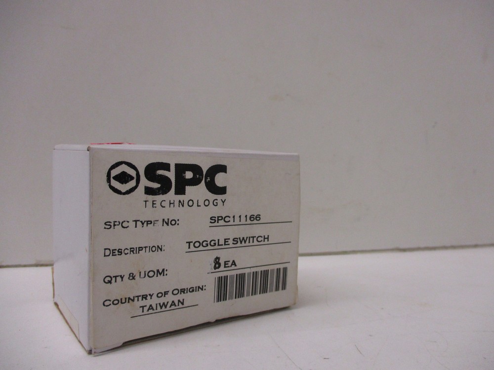 *NEW* (BOX OF 8) SPC TECHNOLOGY SPC11166 TOGGLE SWITCH TYPE SPC