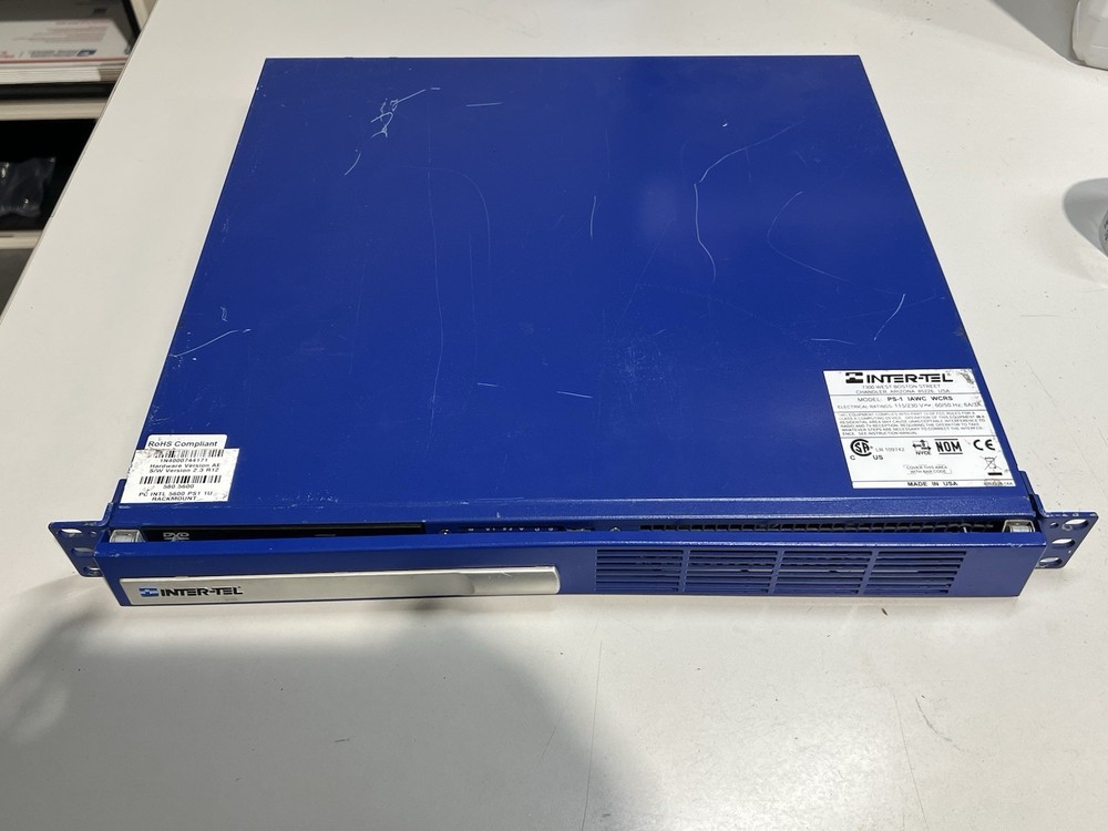 Inter-tel / Mitel 580.5600 PS1 IAWC WCRS 1U Call Processing Server