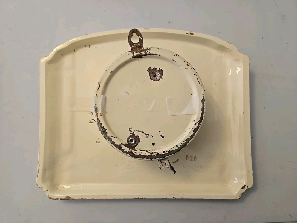 Vintage GARANT Ceramic Kitchen Wall Clock MCM Non Working