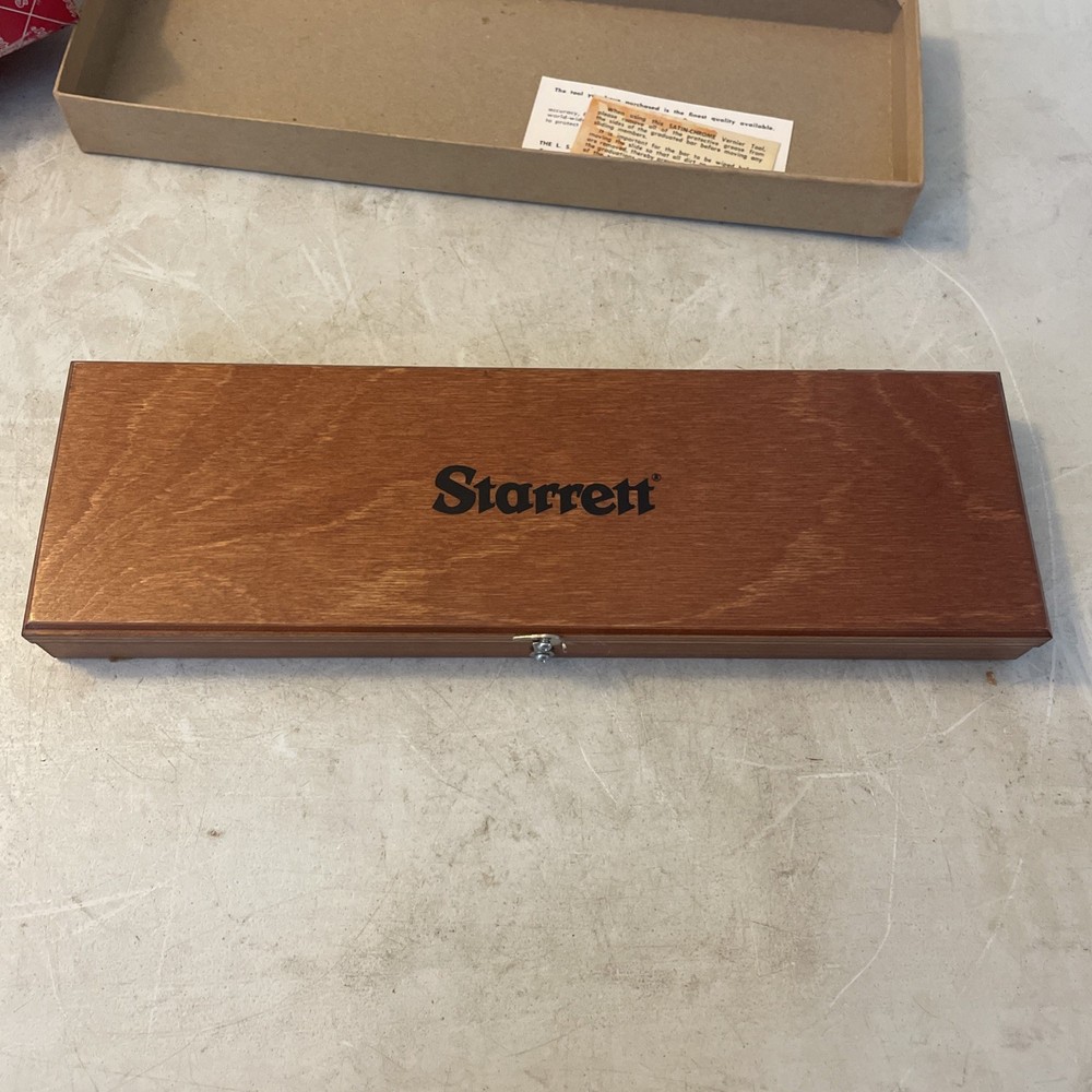 Starrett 123EMZ-6 MASTER VERNIER CALIPER