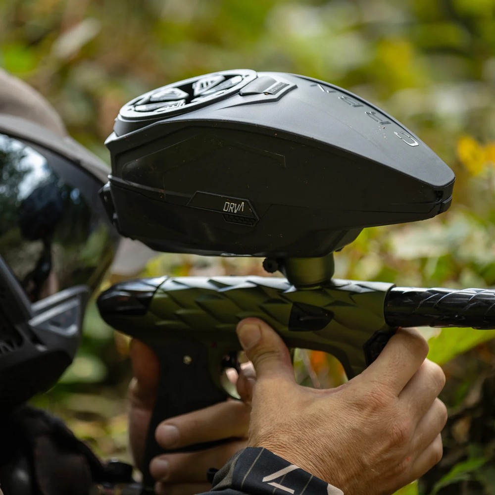 NEW Carbon CRBN DRV Paintball Loader - Black