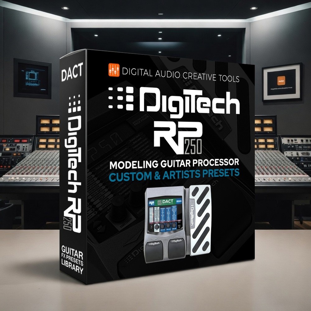 Digitech RP250 Guitar Multi-FX Presets Library