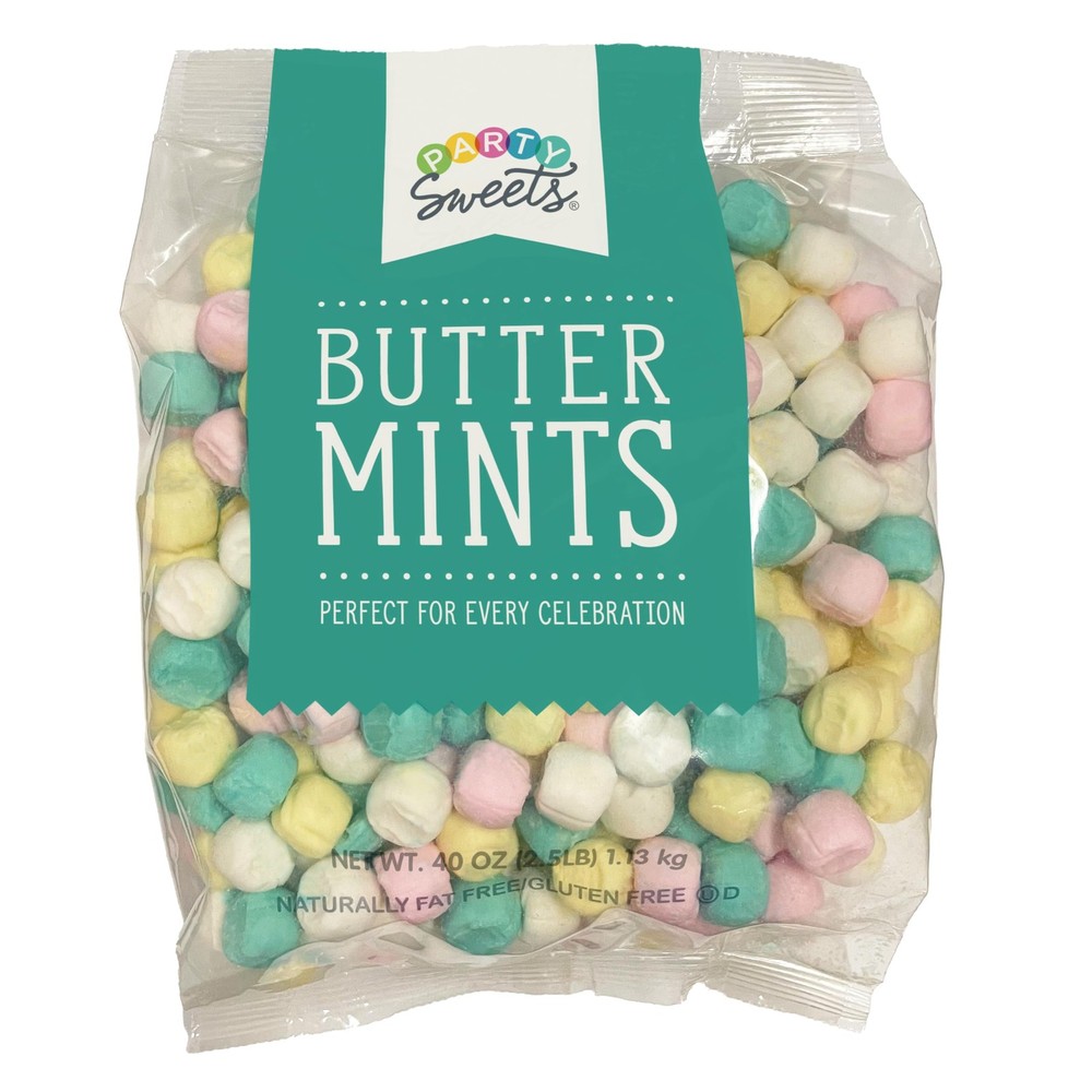 Party Sweets Assorted Buttermints, 2.5 Pound, Pound (Pack of 1),