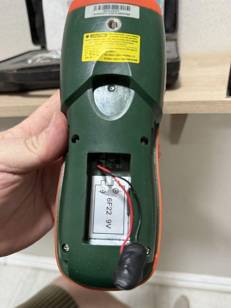 Extech HD500 Infrared Thermometer & Psychrometer untested Read