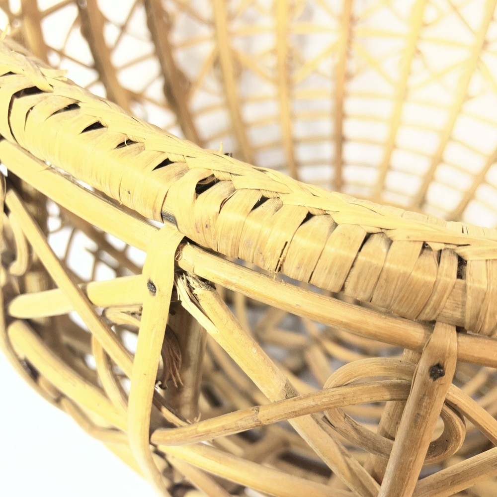 MCM Franco Albini Style Wicker Basket