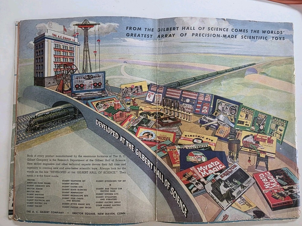 ORIGINAL 1946 D1451 American Flyer Gilbert Catalog Complete