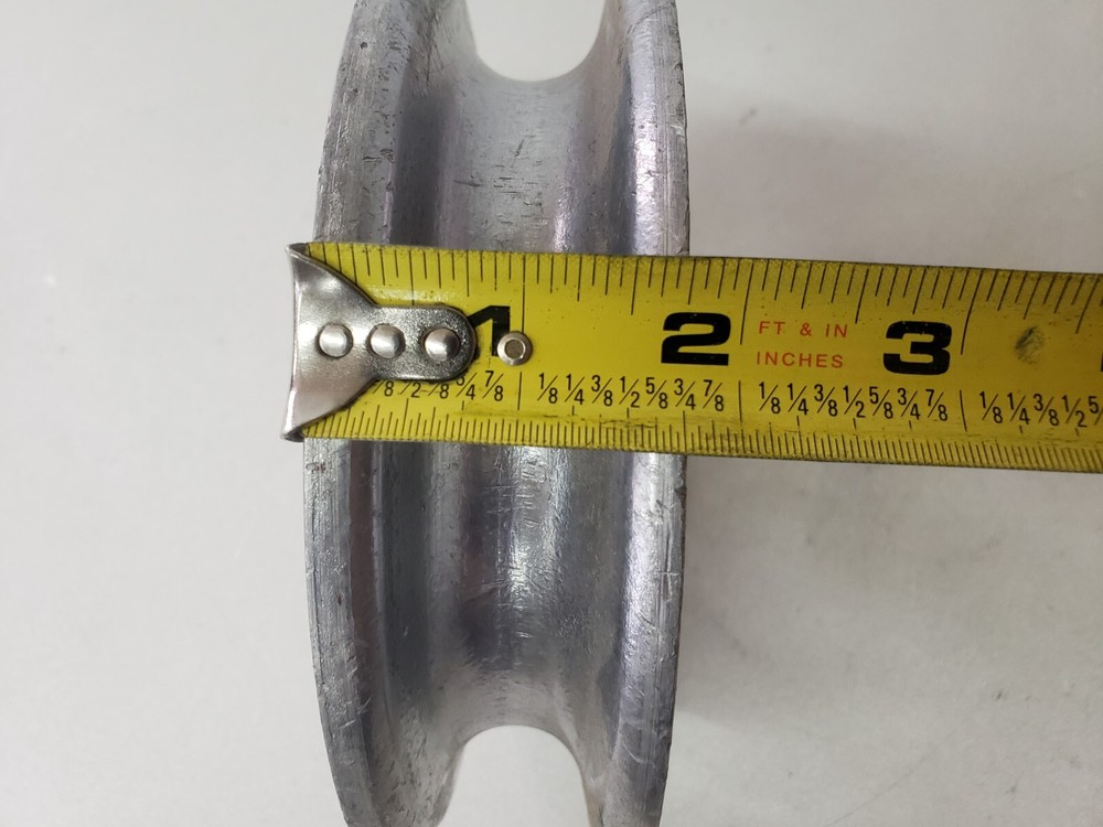 Cable Puller Feeder Sheave Pulley 7" dia. , 1-3/4" width , 3/4" axle