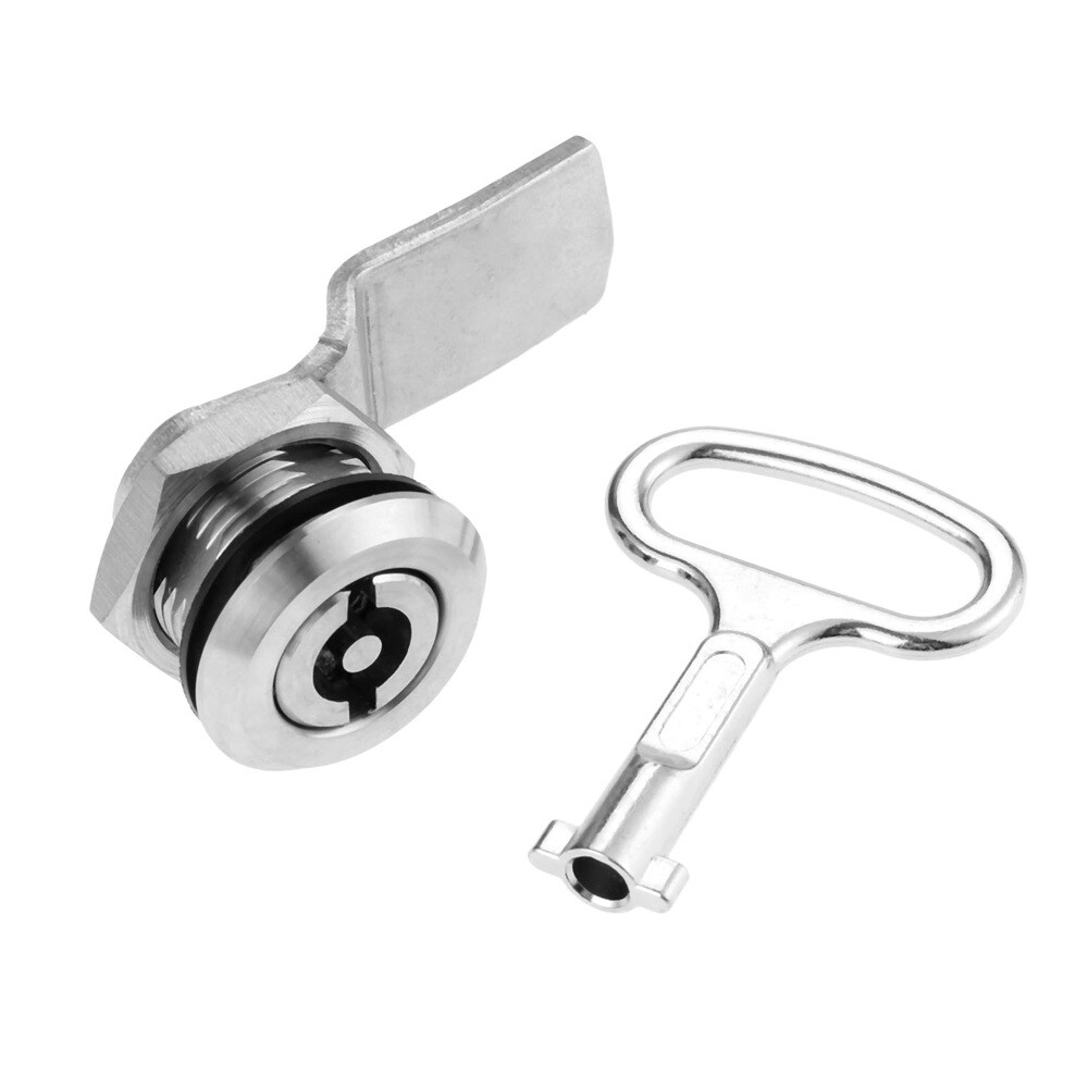 Simple Type Lock Handle Lock Plate Cabinet Box Locking Plate for Mailbox Drawer