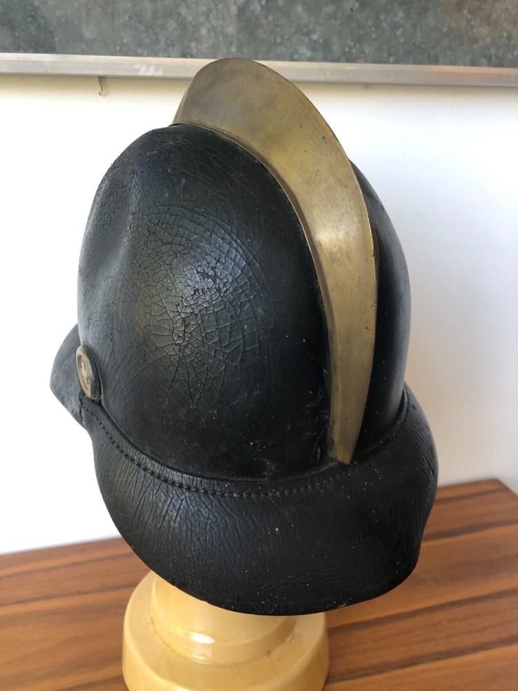 SWISS leather FIRE helmet 1900's