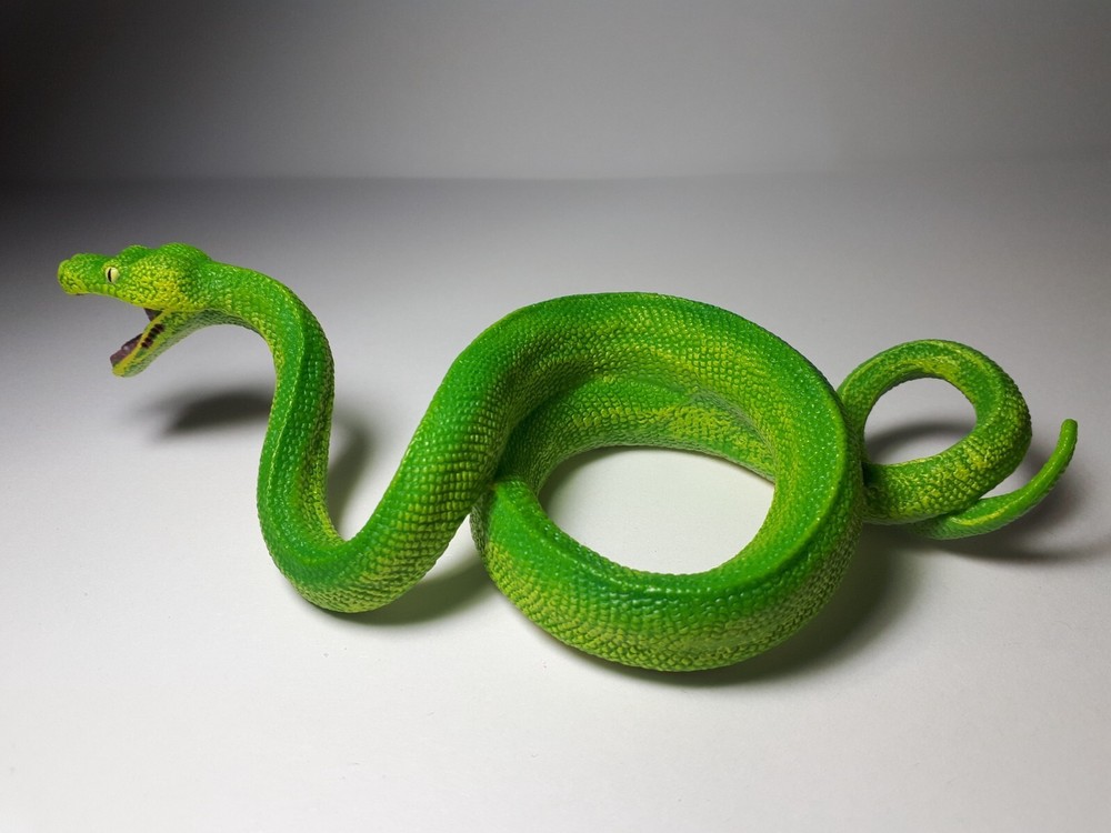 2022 NEW Collecta Animal Toy / Figure Green Tree Python