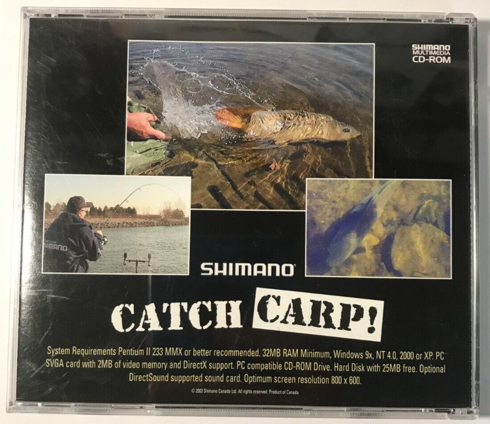 Shimano - Catch Carp! (PC CD-ROM, 2003)
