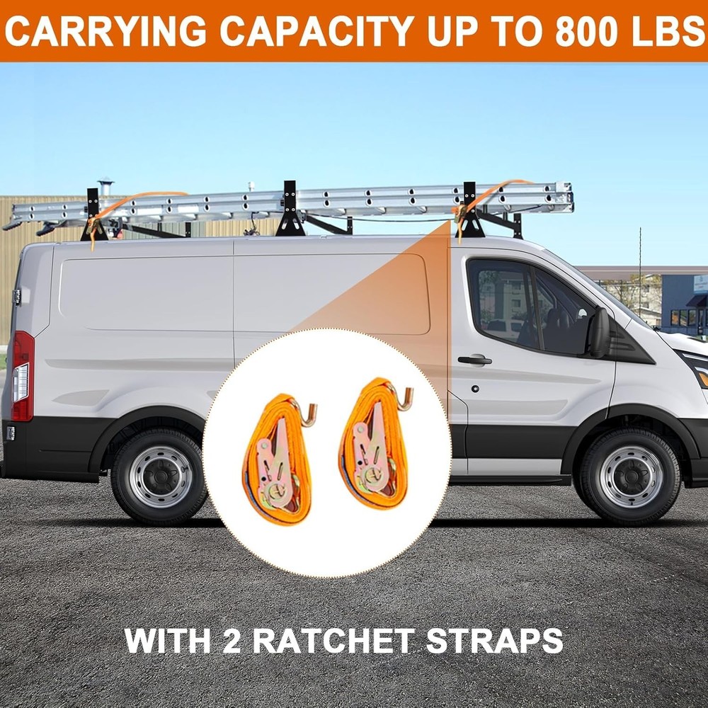 CIRONBOW Van Ladder Racks 3 Bars