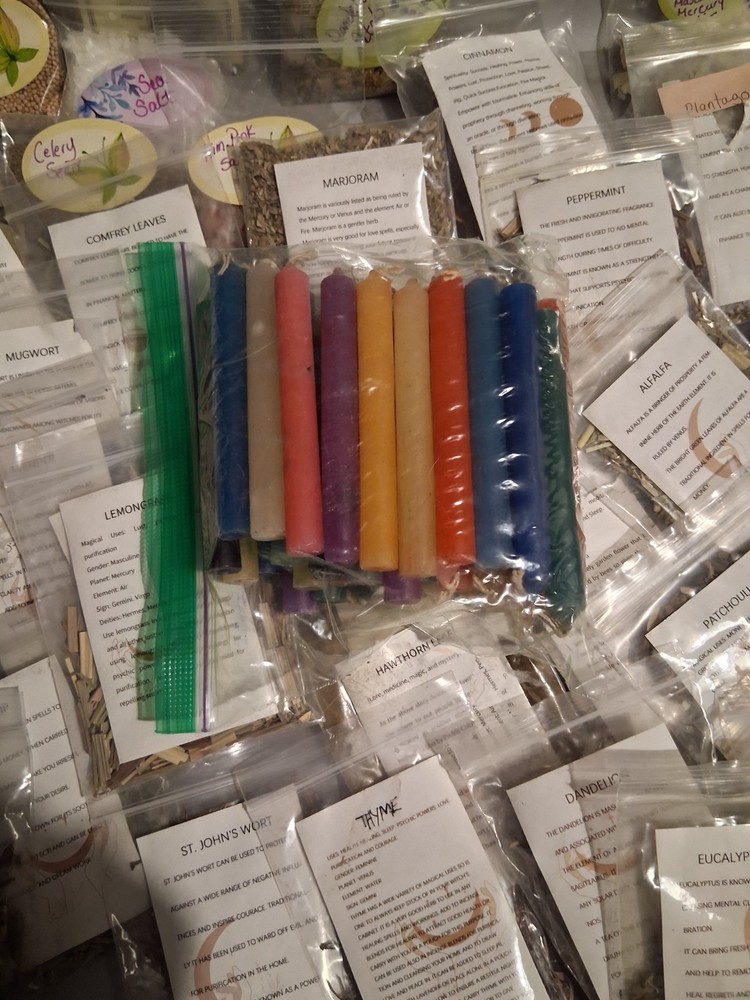 Witch/Pagan Starter/Altar Refill Kit (Extra Large Lot)