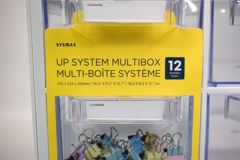 SYSMAX UP SYSTEM MULTIBOX - 12 Drawers * Made in Korea