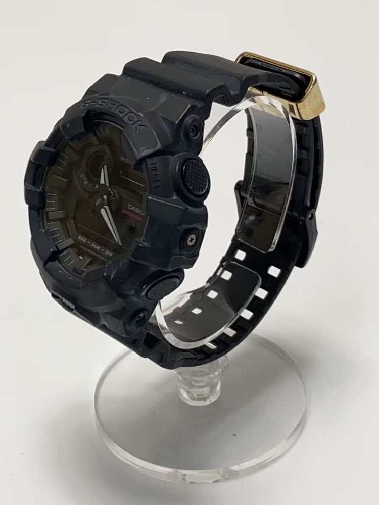 CASIO Quartz Watch G SHOCK Digital Analog Rubber BLK BLK