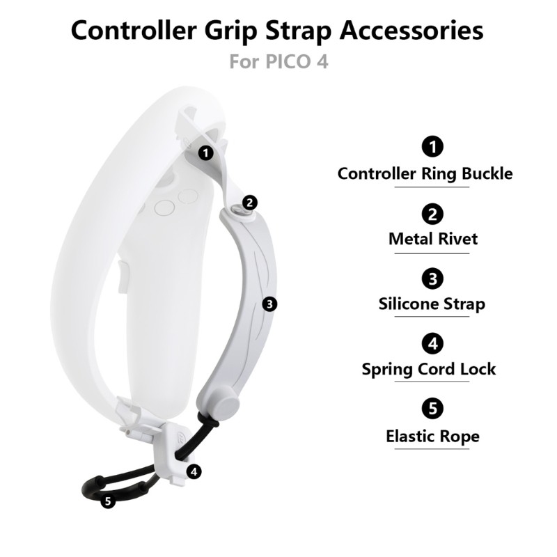 Lightweight Handle Strap for Pico 4 VR Controller Practical Function Strap