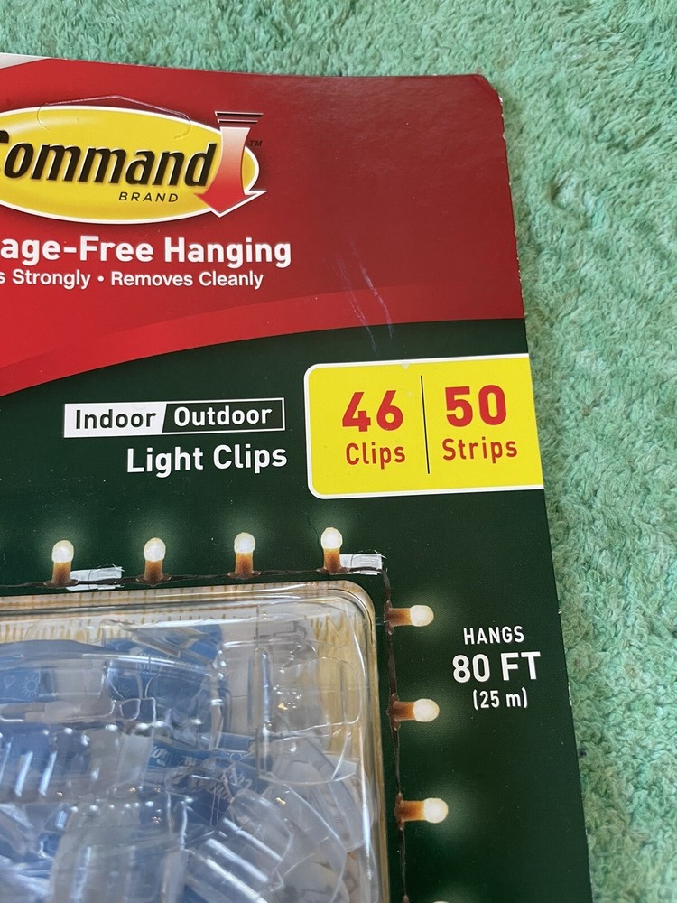 Command Indoor/outdoor Light Clips