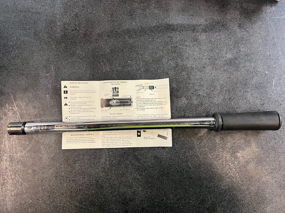 CDI Interchangeable Click Torque Wrench 100ST-I