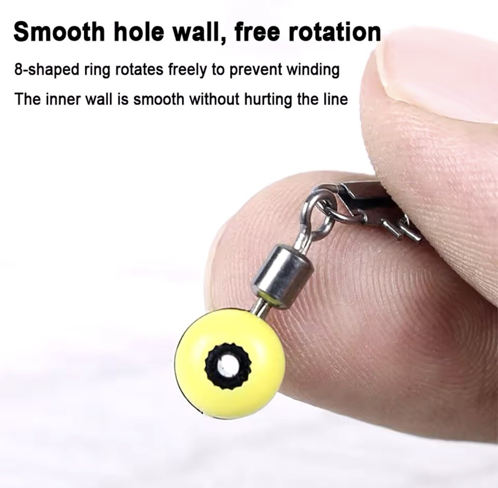 RUNNING LEDGER SLIDER BEADS FLOAT LINK Plus 30 X Free Line Stops
