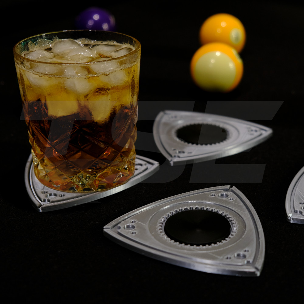 Rotary Engine Drink Coasters