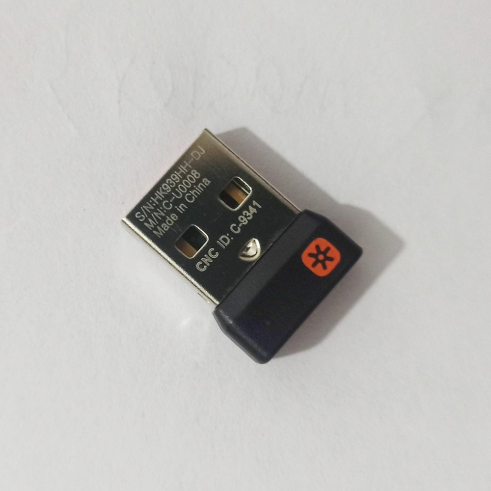 Wireless USB Receiver Dongle 6 Channels For Logitech Unifying Mouse Keyboard