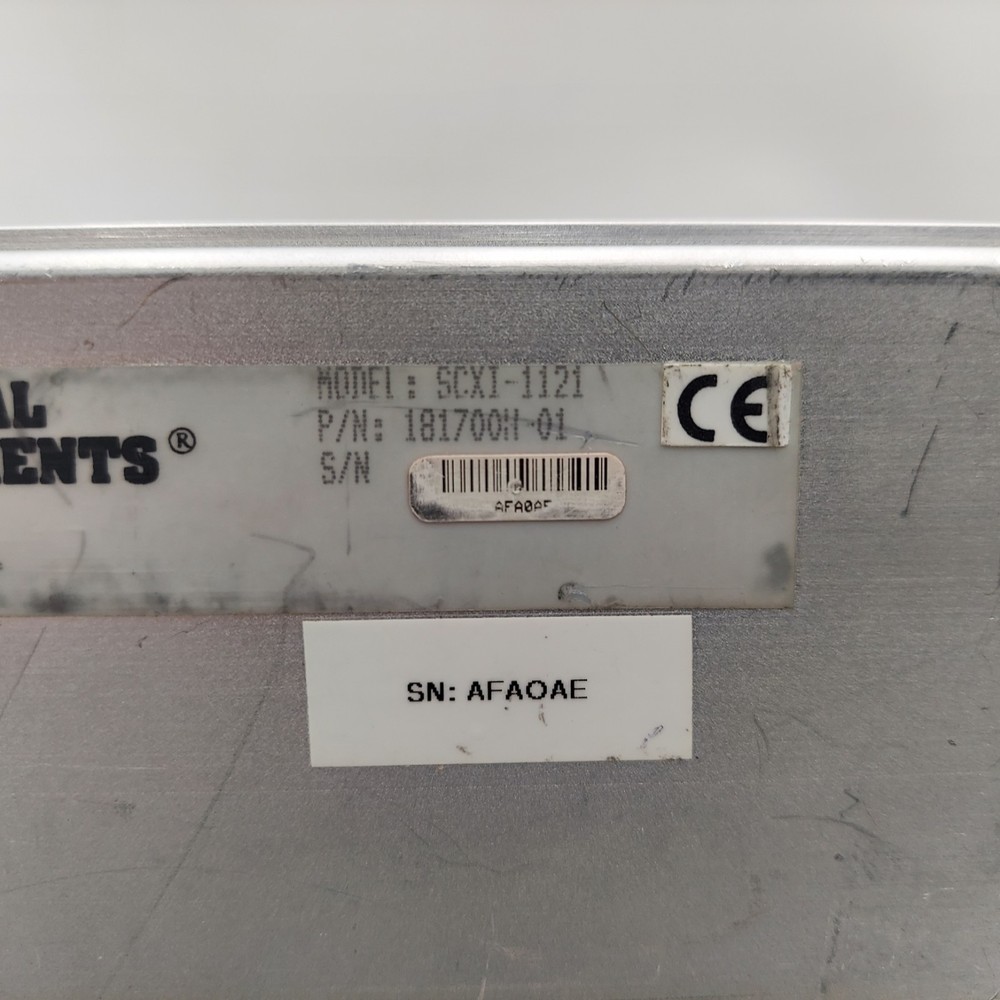 NATIONAL INSTRUMENTS SCXI-1121