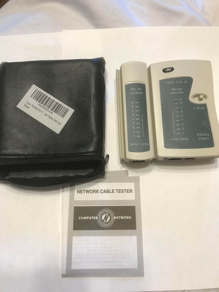 Network LAN Cable Tester Test RJ45 RJ-11