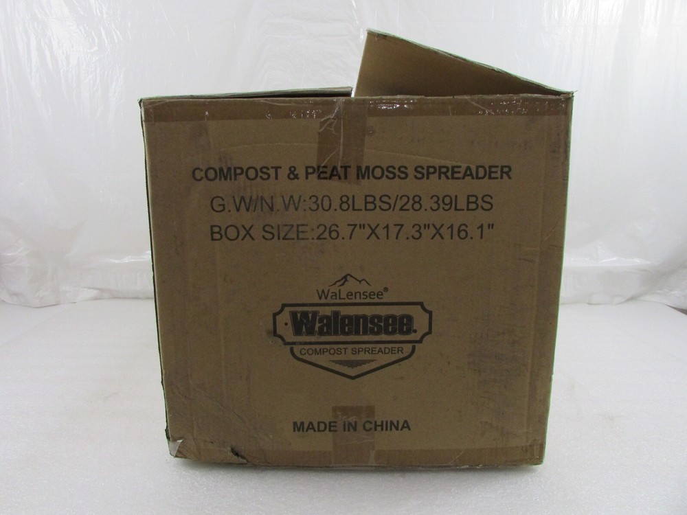 NEW Walensee 24" Compost & Peat Moss Spreader with T Shaped Handle