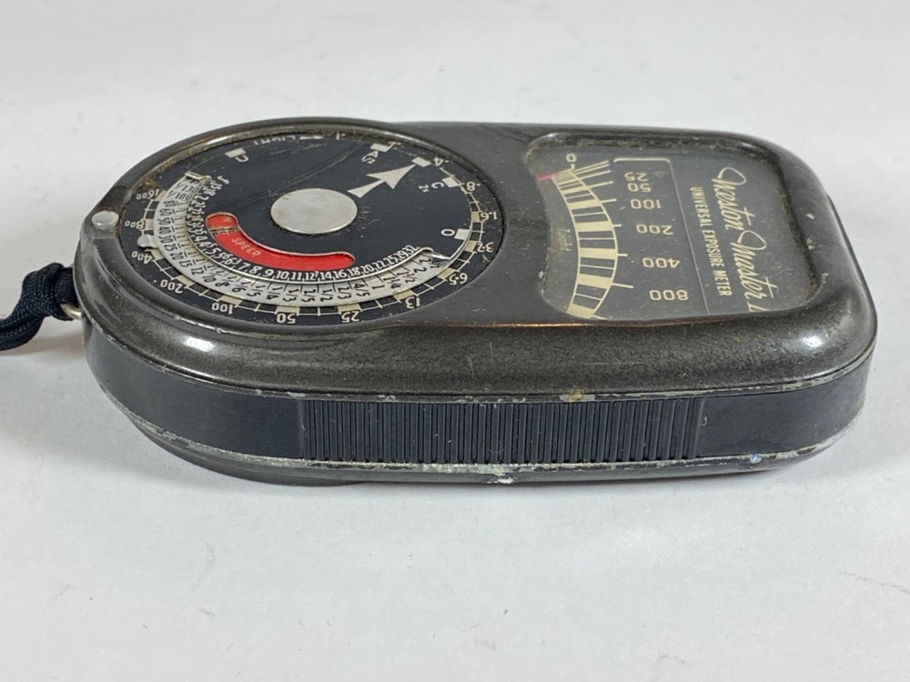 Weston Master II 735 Universal Analog Exposure Meter for Camera with Strap
