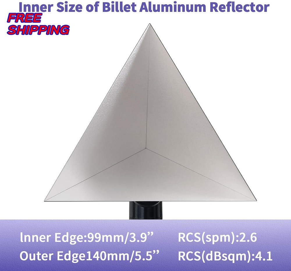 Radar Aiming Corner Reflector Target ADAS Calibration Tool with Stand Vehicle